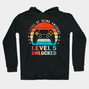 Level 5 Video 5th Birthday Hoodie